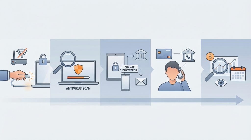 “Ödül kazandınız” tuzağına karşı temel güvenlik kuralları 3 Tıkladıysanız Ne Yapmalısınız?