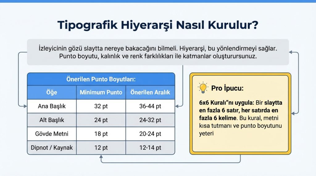 Tipografik Hiyerarşi Nasıl Kurulur?