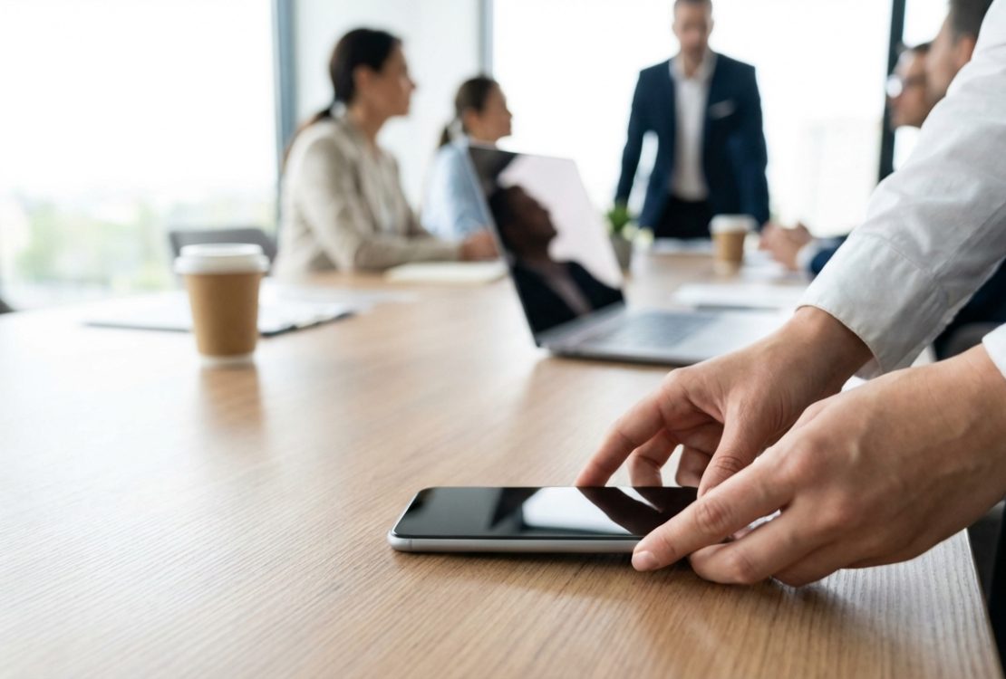 Toplantı sırasında telefon kullanımı: Dikkati koruyan kurallar