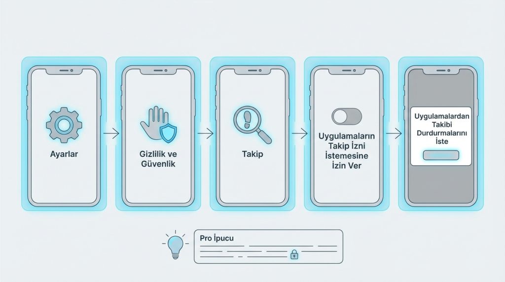 Tüm Uygulamalar İçin Takibi Kapatma