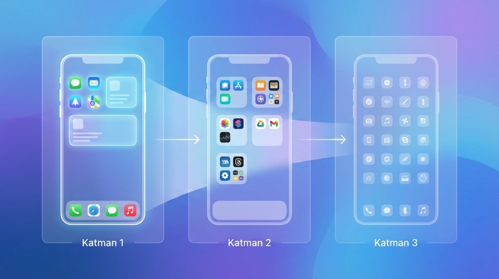 Ana ekran düzeni nasıl olmalı? Daha az tıklama, daha az dikkat kaybı 2 Üç Katman Stratejisi