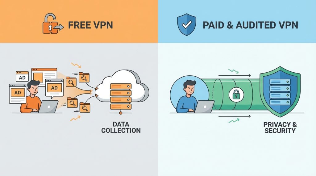 Ücretsiz VPN kullanmak güvenli mi?