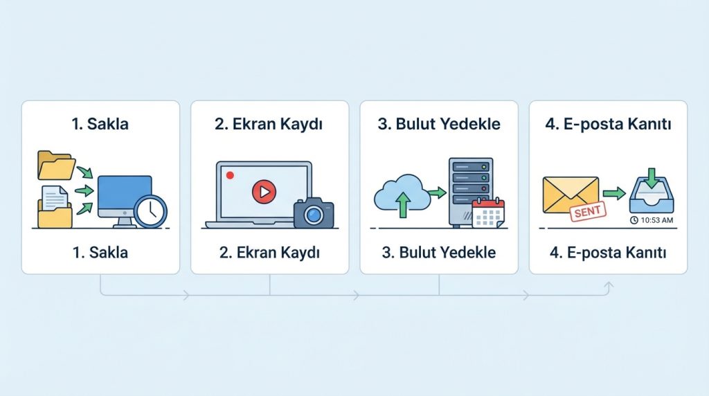 Üretim Aşamasında Kanıt Oluşturma