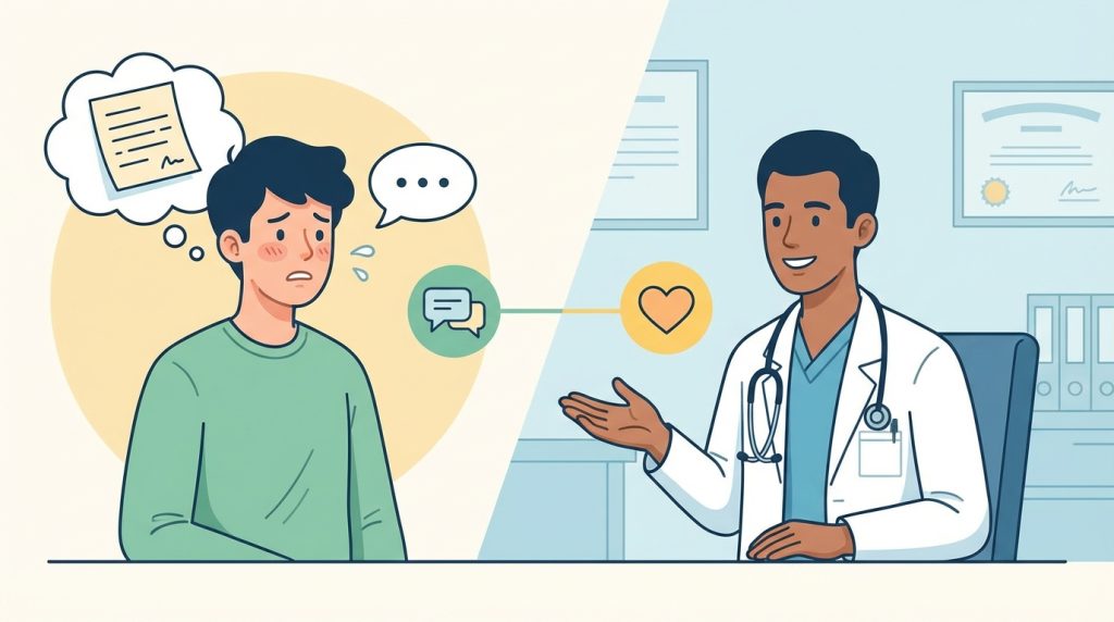 Sağlık randevusu öncesi soru listesi 5 Utandığım bir konuyu nasıl sorabilirim?