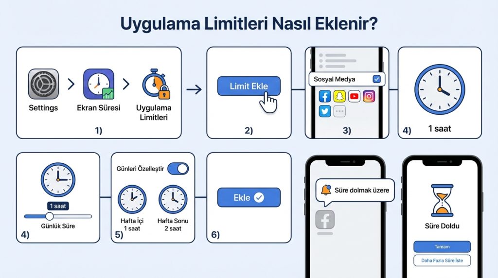 Uygulama Limitleri Nasıl Eklenir?