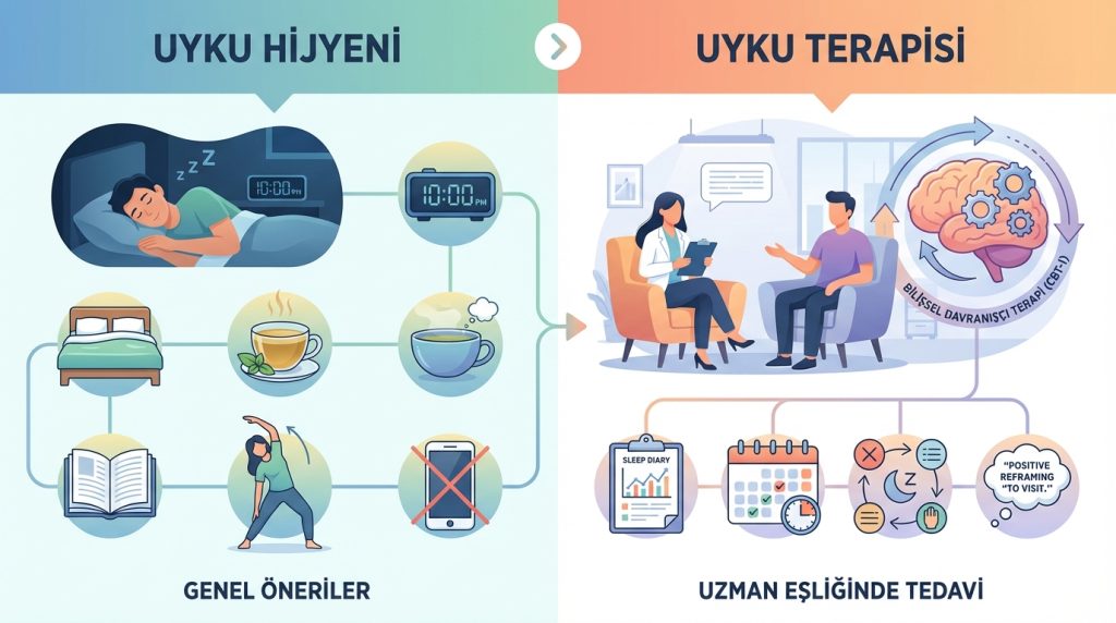 Uyku Hijyeni vs. Uyku Terapisi