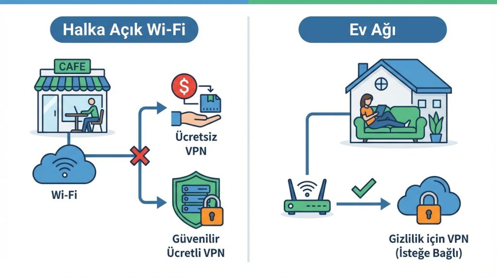 VPN kullanmak gerekli mi?