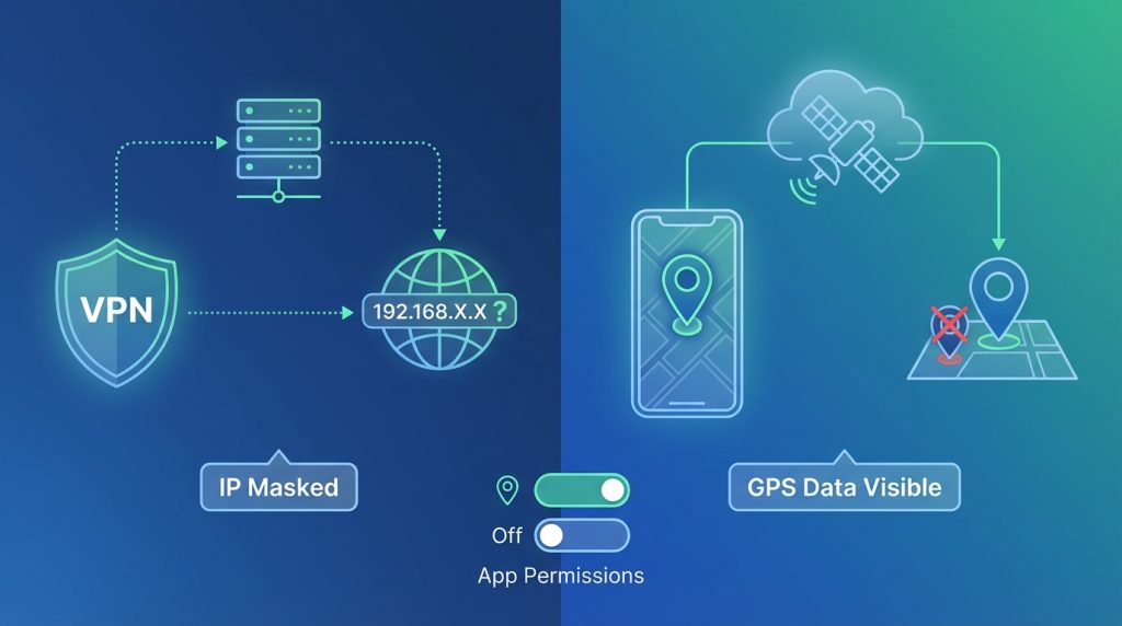 VPN kullanmak konum bilgimi gizler mi?