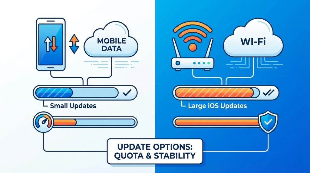 Wi-Fi olmadan güncelleme yapabilir miyim?