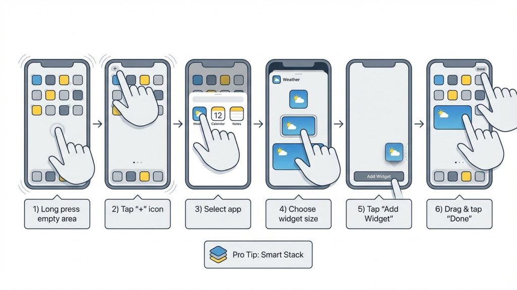 Widget Ekleme Adımları