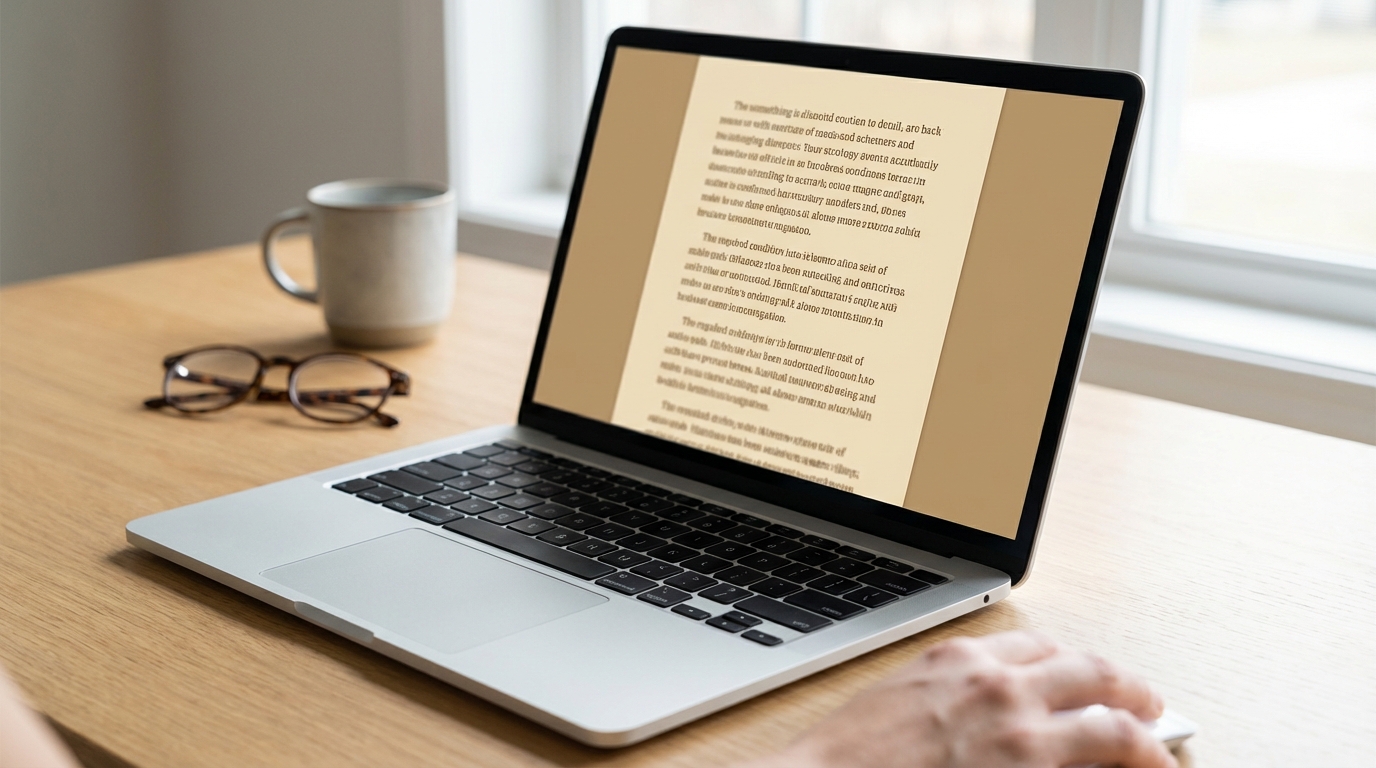 Word’de Belgeyi Ekranda Daha Rahat Okumak İçin Görünüm Ayarları