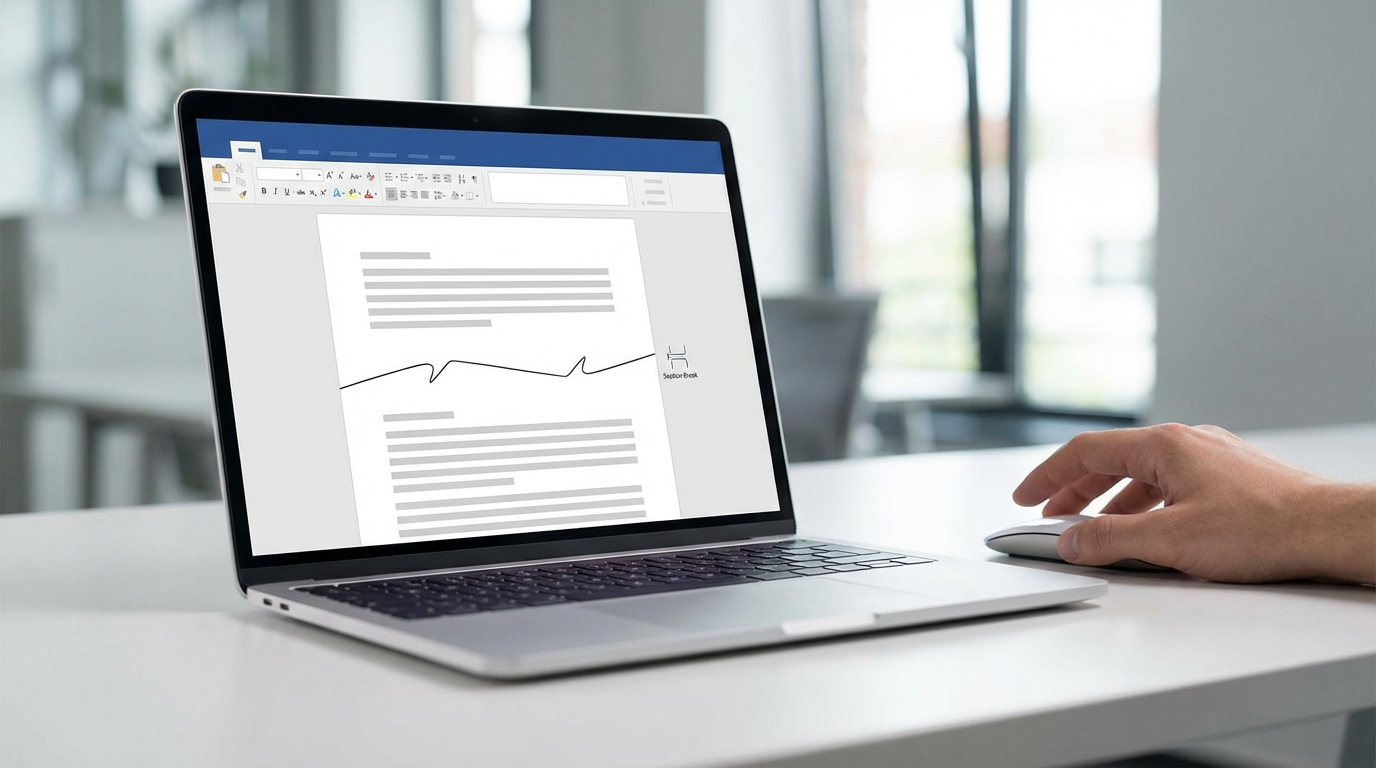 Word’de Bölüm Sonu (Section Break) Nedir? Ne İşe Yarar?