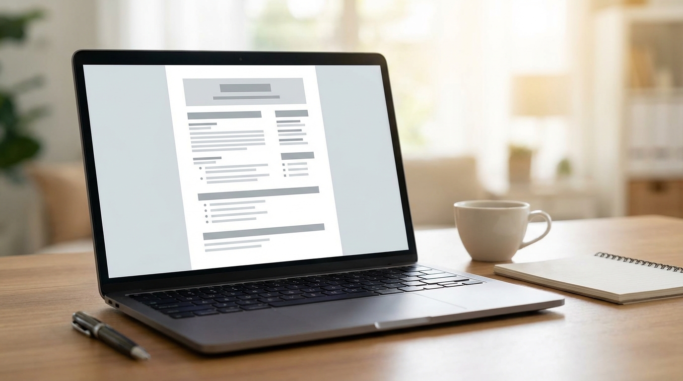 Word’de CV Şablonu Mantığı: Düzenli ve Okunabilir Tasarım 1 Word’de CV Şablonu Mantığı: Düzenli ve Okunabilir Tasarım