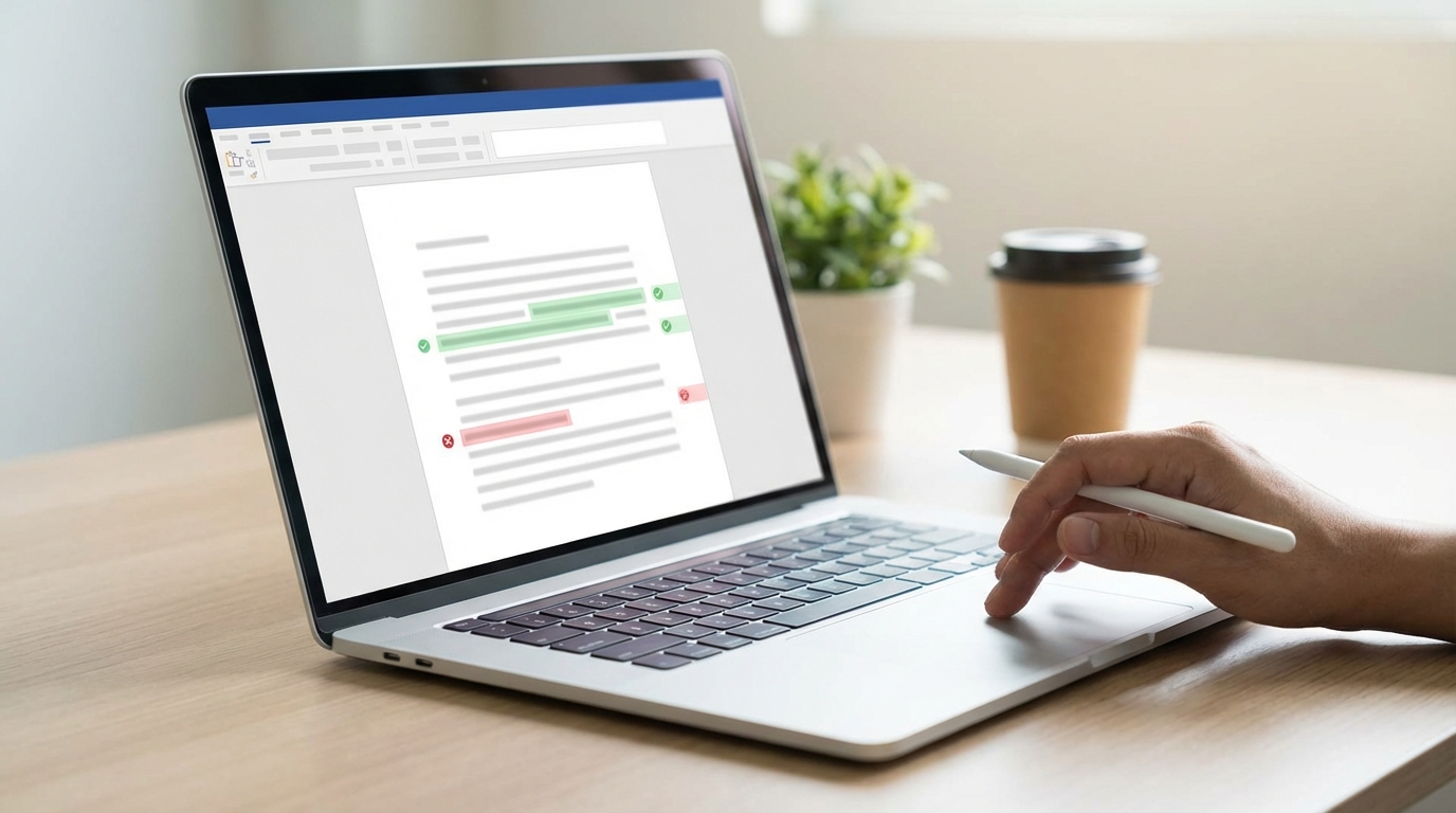 Word’de Değişiklikleri Kabul Etme ve Reddetme 1 Word’de Değişiklikleri Kabul Etme ve Reddetme