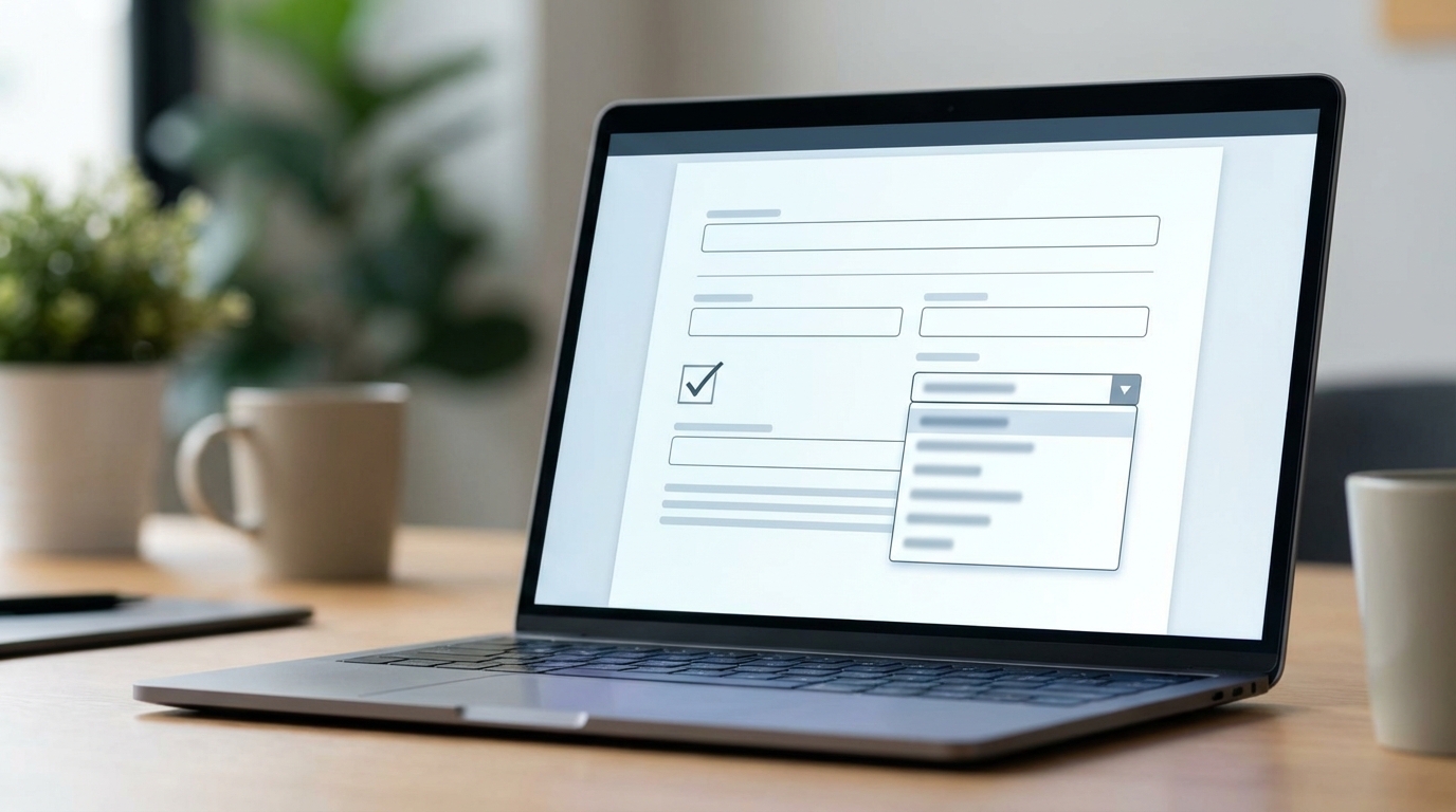 Word’de Form Oluşturma: Onay Kutusu ve Açılır Liste Ekleme