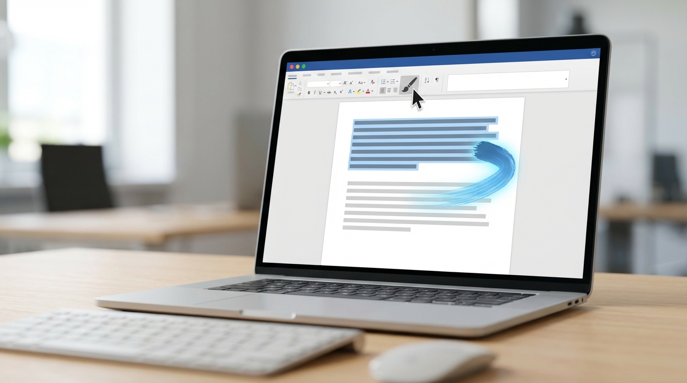 Word’de Hızlı Biçimlendirme İçin Biçim Boyacısı Kullanımı