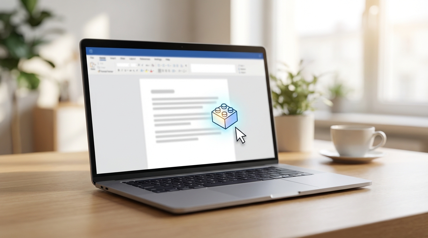 Word’de Hızlı Parçalar (Quick Parts) ile Tekrarlı Metin Yönetimi