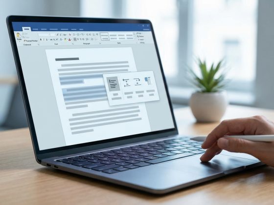 Word’de Paragraf Ayarları: Satır Aralığı, Girinti, Boşluk