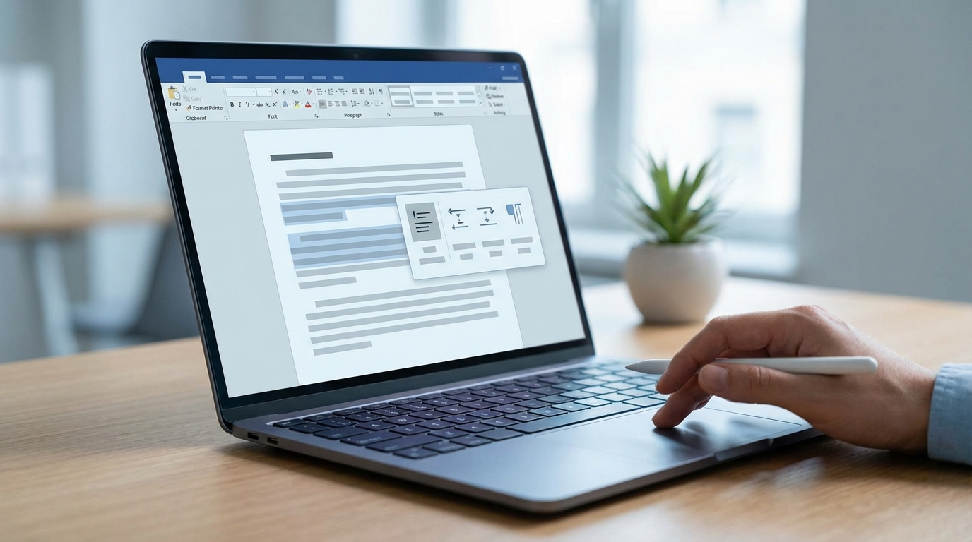 Word’de Paragraf Ayarları: Satır Aralığı, Girinti, Boşluk