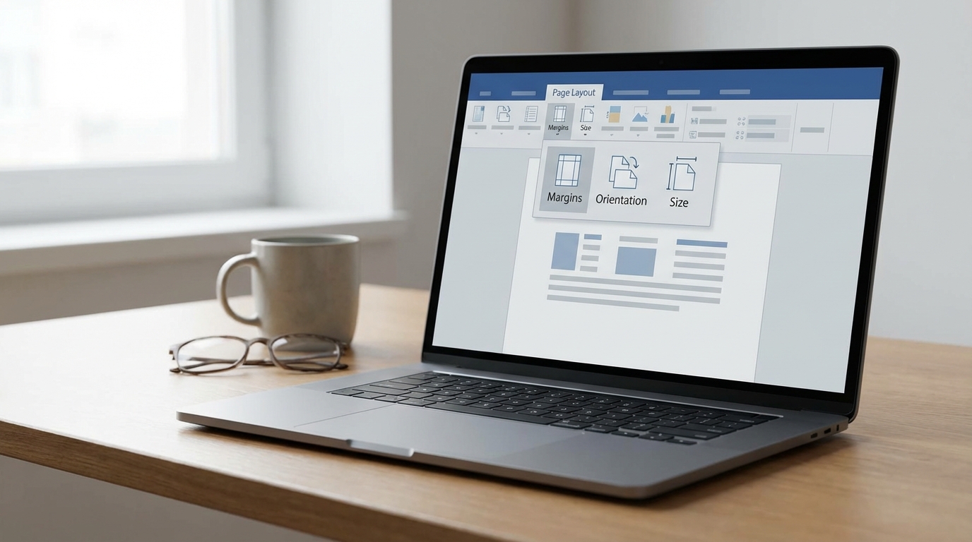 Word’de Sayfa Düzeni Ayarları: Kenar Boşlukları, Yön, Boyut 1 Word’de Sayfa Düzeni Ayarları: Kenar Boşlukları, Yön, Boyut