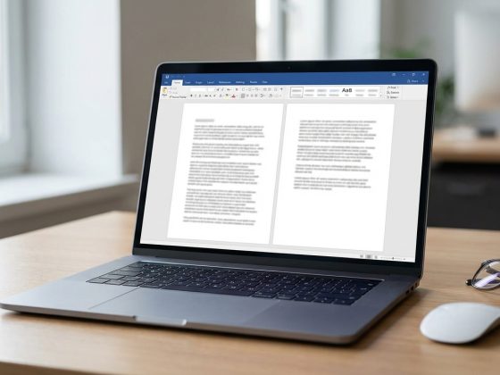 Word’de Sayfayı Ortadan İkiye Bölme ve Metni Yan Yana Yazma