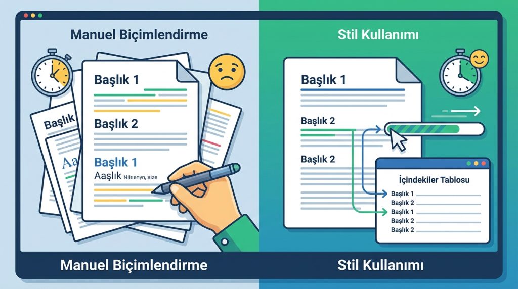 Word’de Yazı Tipi ve Biçimlendirme: Okunabilirlik İçin En İyi Uygulamalar 3 Word'de Stil Kullanımı: Zaman Kazandıran Yöntem