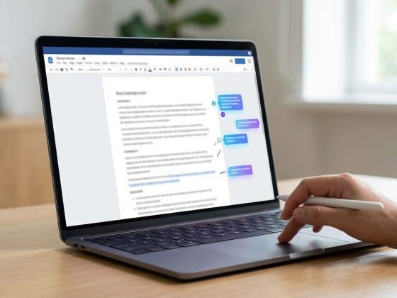 Word’de Yorum Ekleme ve Yorumları Yönetme