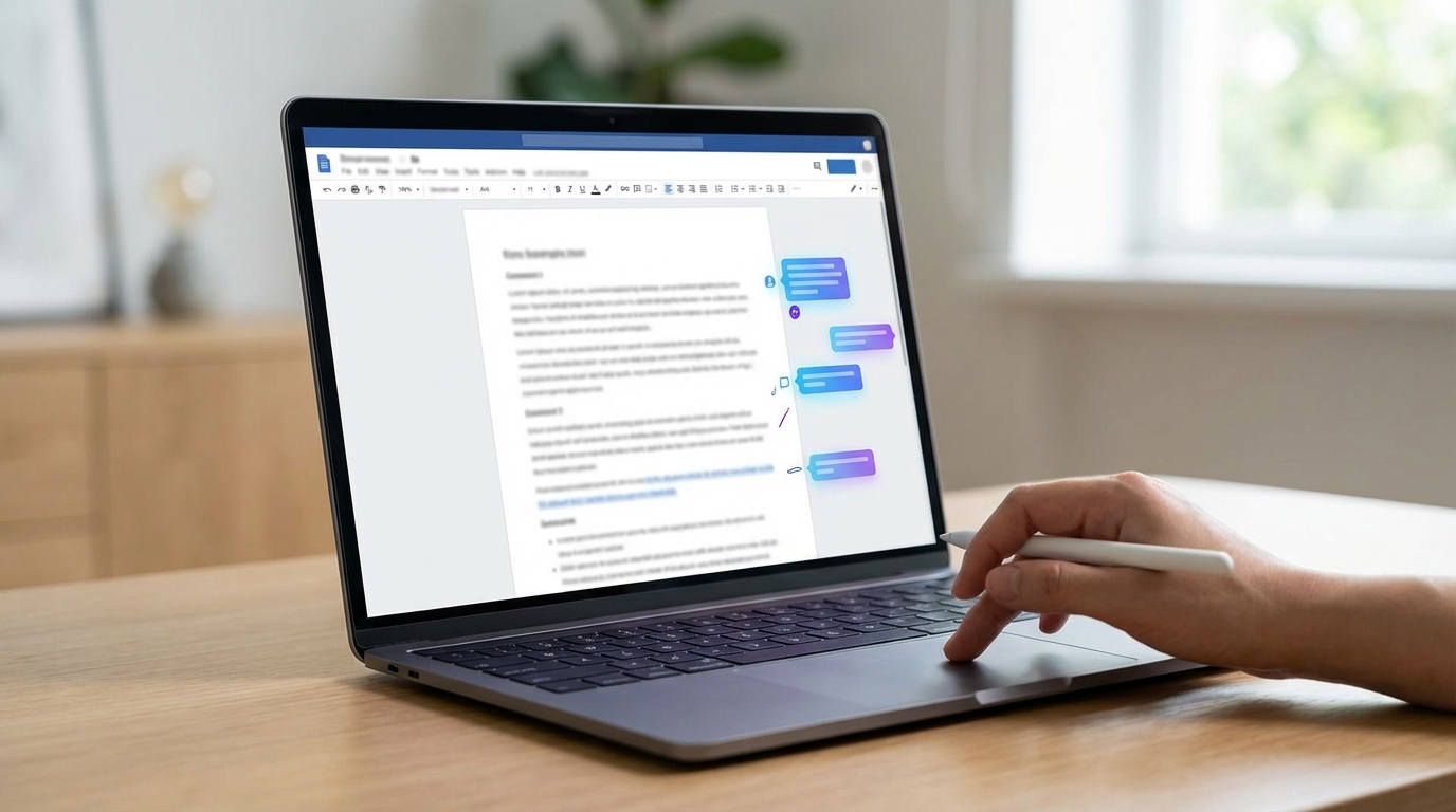 Word’de Yorum Ekleme ve Yorumları Yönetme