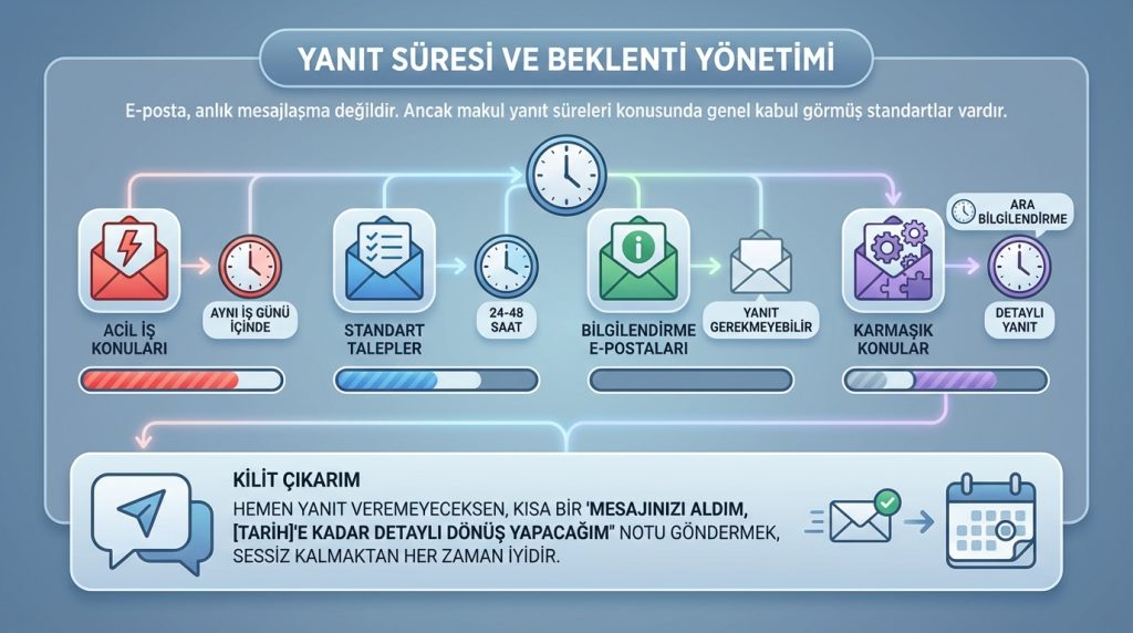 Yanıt Süresi ve Beklenti Yönetimi