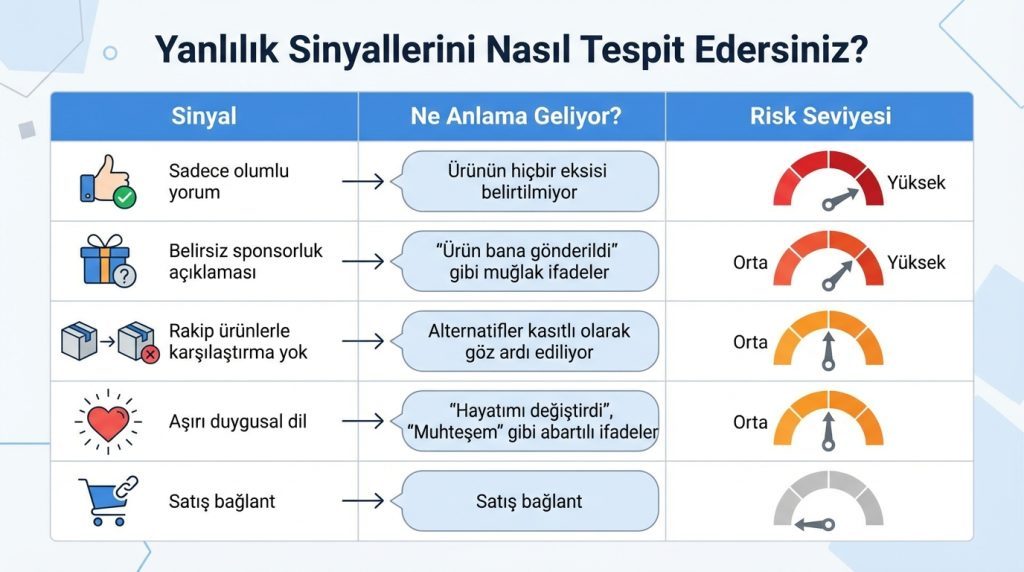 Yanlılık Sinyallerini Nasıl Tespit Edersiniz?