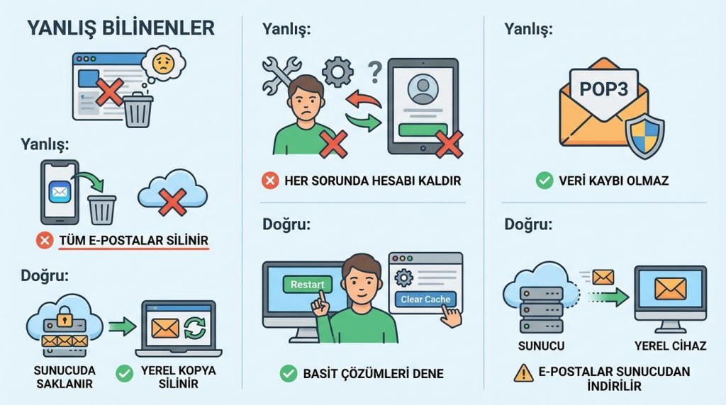 Outlook for Mac'te Hesap Kaldırma ve Yeniden Ekleme Güvenli Yol 4 Yanlış Bilinenler
