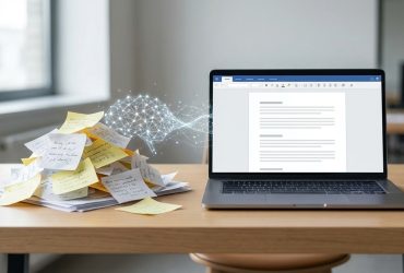 Yapay Zekâ ile Dağınık Notları Temiz Dokümana Çevirme