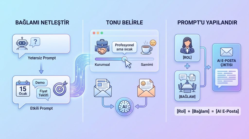 Yapay Zekâ ile Follow Up E-Postası Yazmanın 5 Adımı