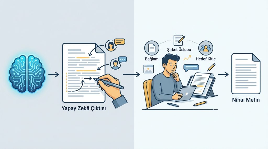Yapay zekânın ürettiği sadeleştirilmiş metni doğrudan kullanabilir miyim?