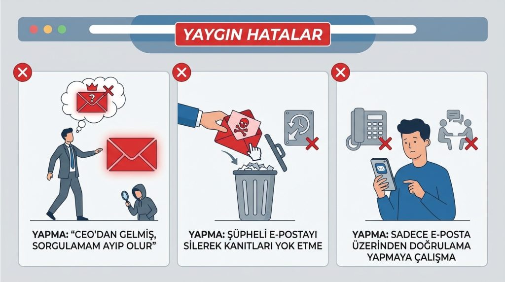 Üst düzey hedeflere yönelik saldırılar (whaling) nasıl çalışır? 4 Yaygın Hatalar