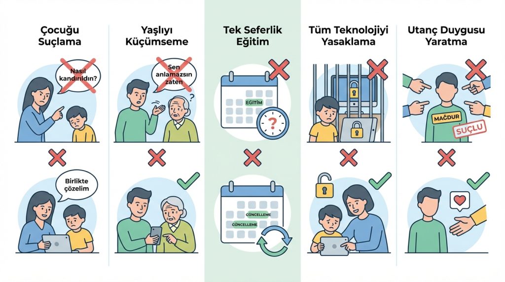 Yaygın Hatalar: Bunları Sakın Yapma