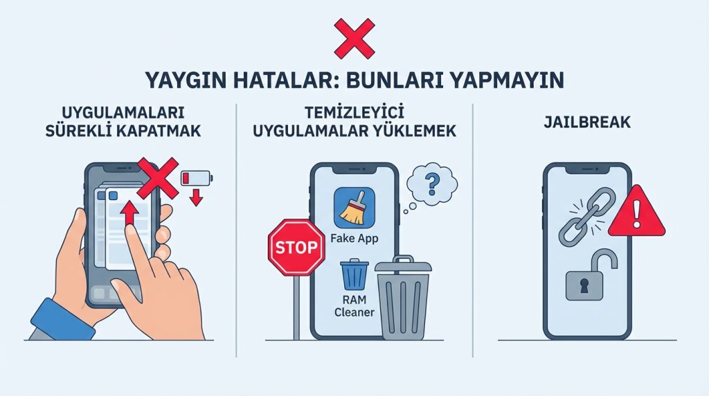 Yaygın Hatalar: Bunları Yapmayın