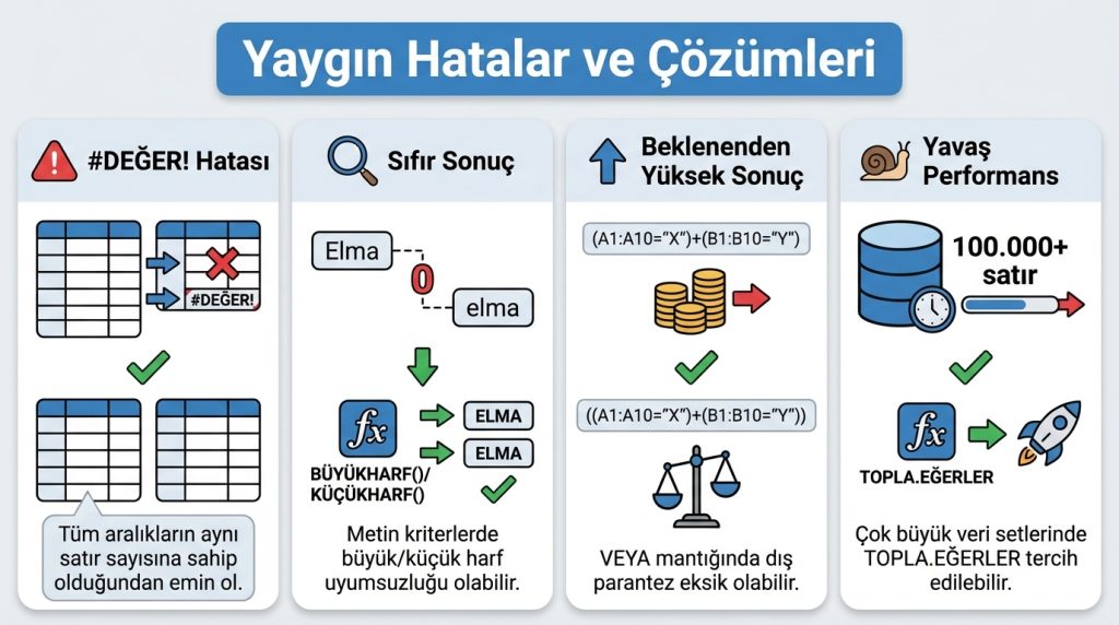Yaygın Hatalar ve Çözümleri