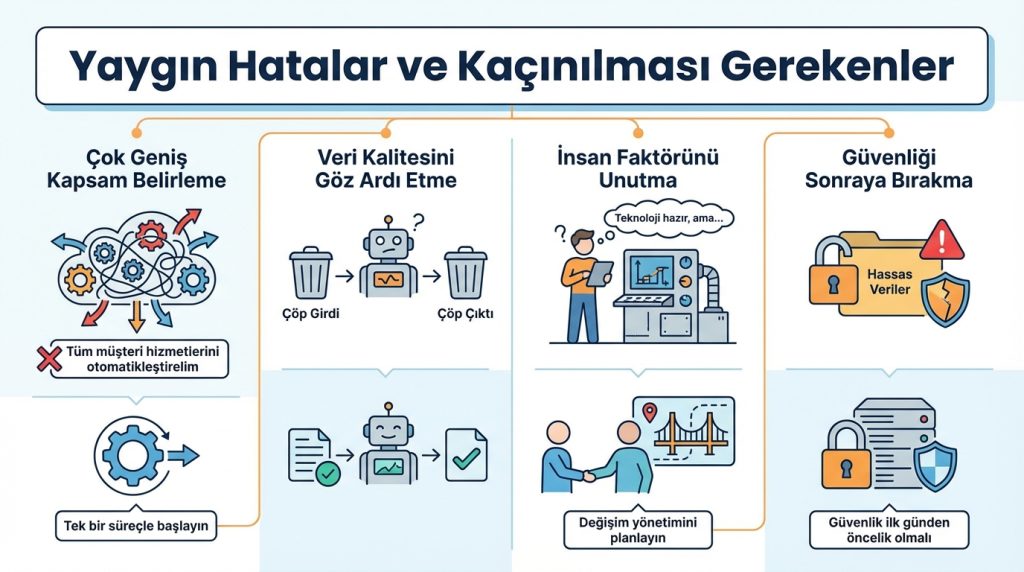 Yaygın Hatalar ve Kaçınılması Gerekenler