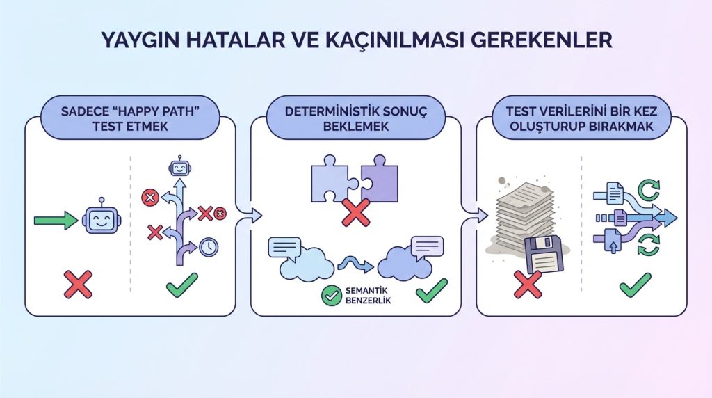 Yaygın Hatalar ve Kaçınılması Gerekenler