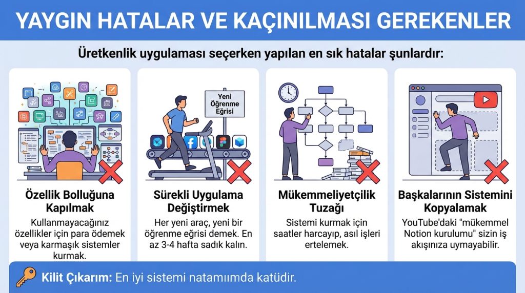 Yaygın Hatalar ve Kaçınılması Gerekenler