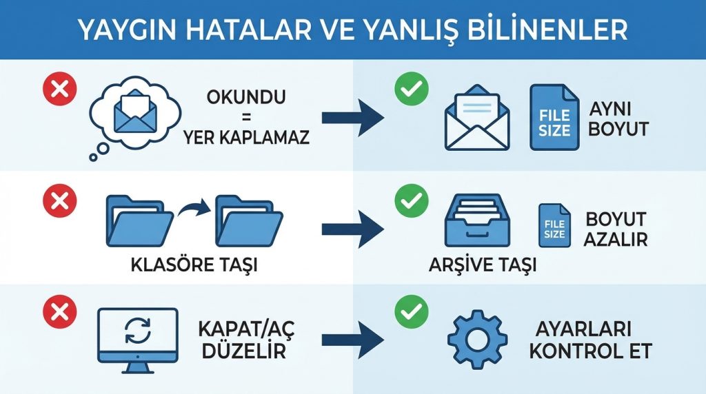 Yaygın Hatalar ve Yanlış Bilinenler