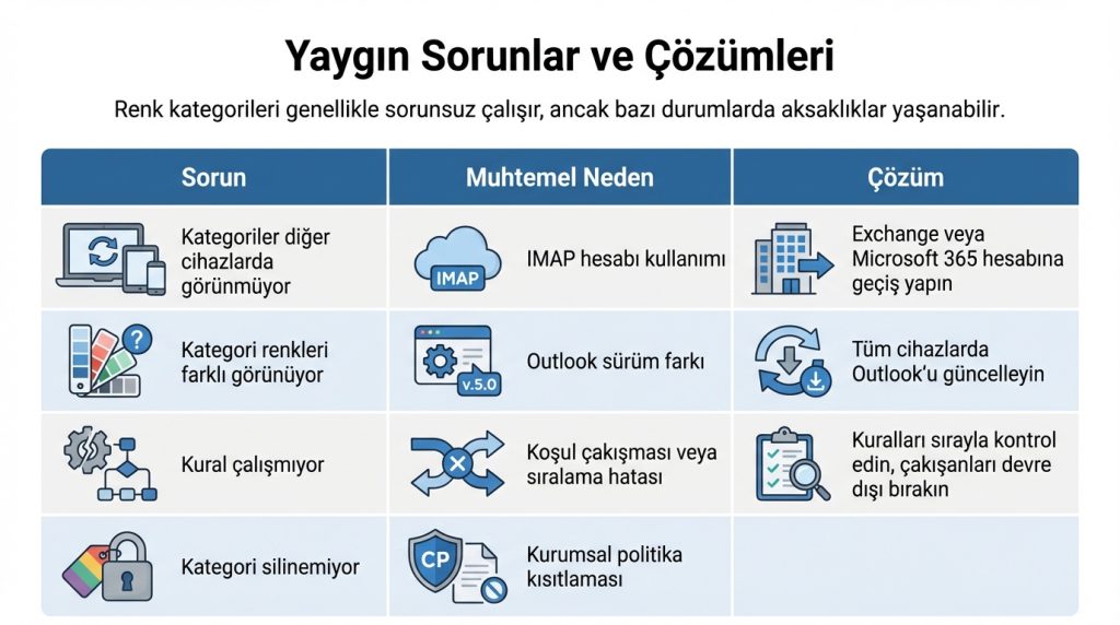 Yaygın Sorunlar ve Çözümleri
