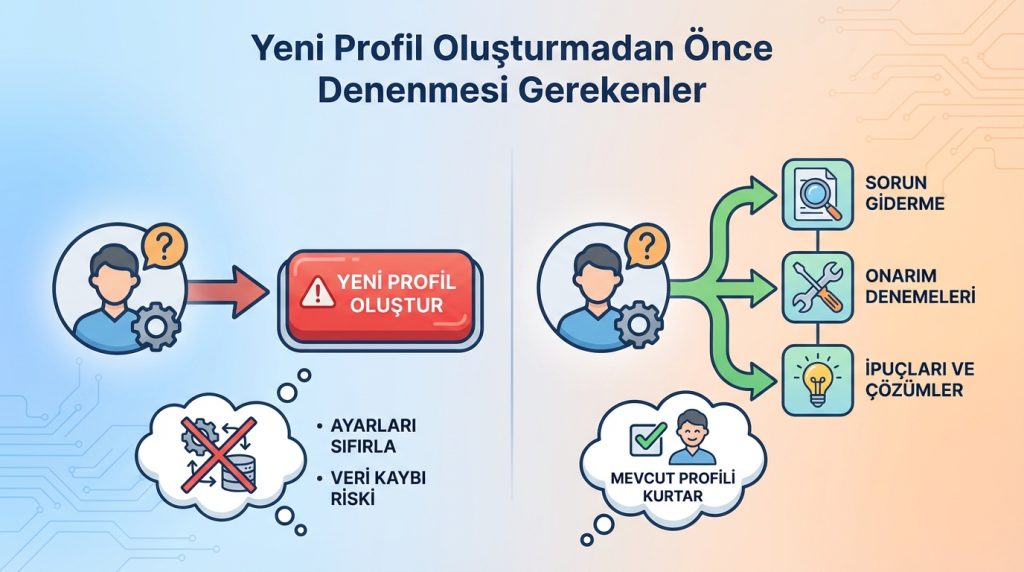 Outlook for Mac'te Yeni Profil Oluşturma Ne Zaman Gerekir 3 Yeni Profil Oluşturmadan Önce Denenmesi Gerekenler