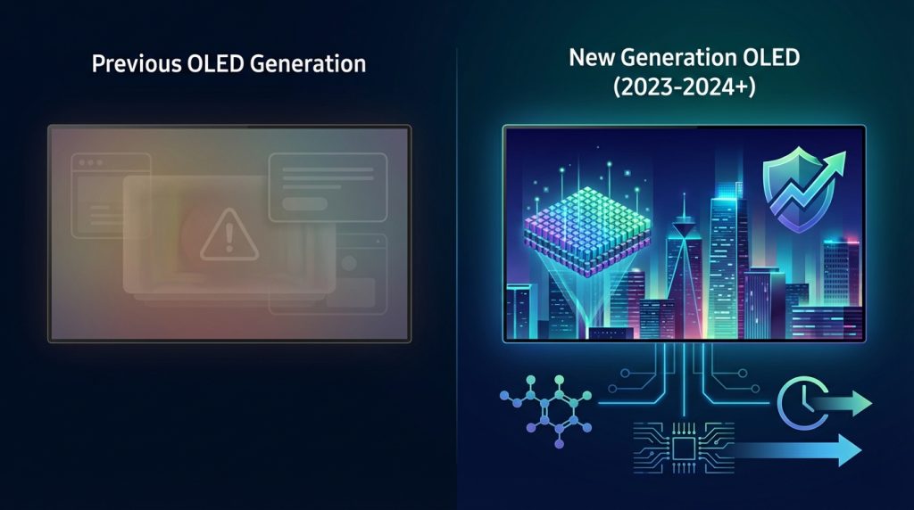 Yeni nesil OLED'lerde burn-in riski azaldı mı?