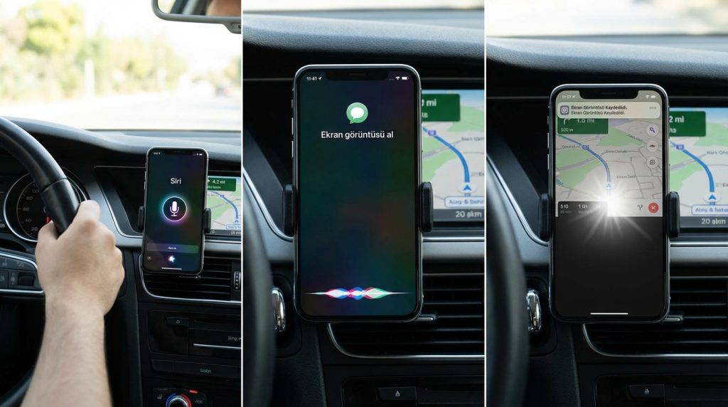 iPhone’da Ekran Görüntüsü Alma Yöntemleri 3 Yöntem 4: Siri ile Sesli Komut