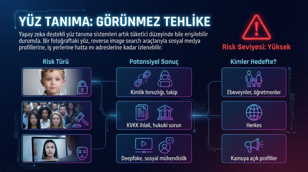 Yüz Tanıma: Görünmez Tehlike