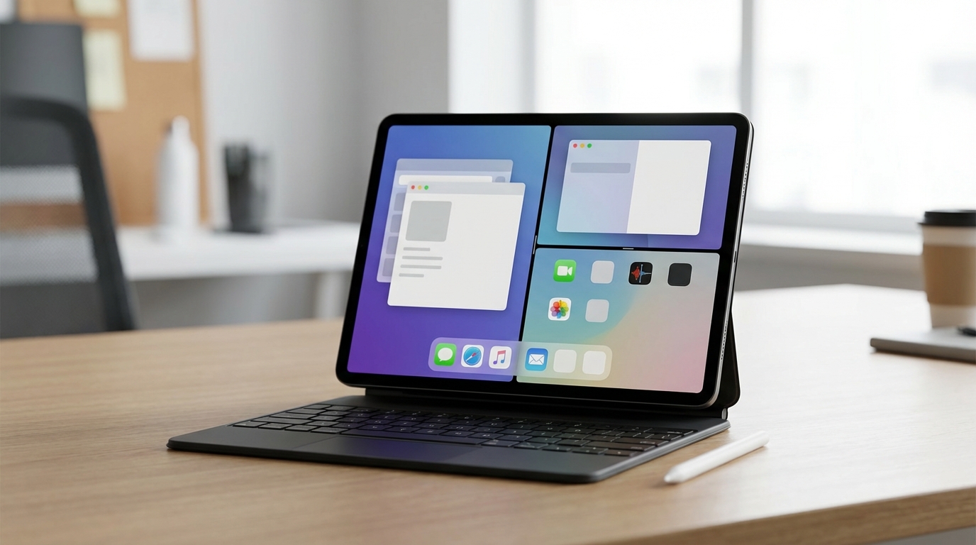 iPad’i “bilgisayar gibi” kullanma: çoklu görev kavramları