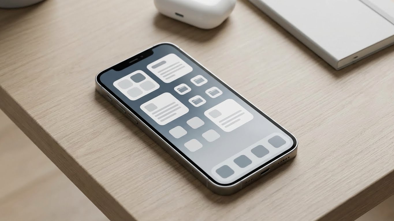 iPhone’da Ana Ekran Düzeni: Widget ve Klasörlerle Düzen Kurma