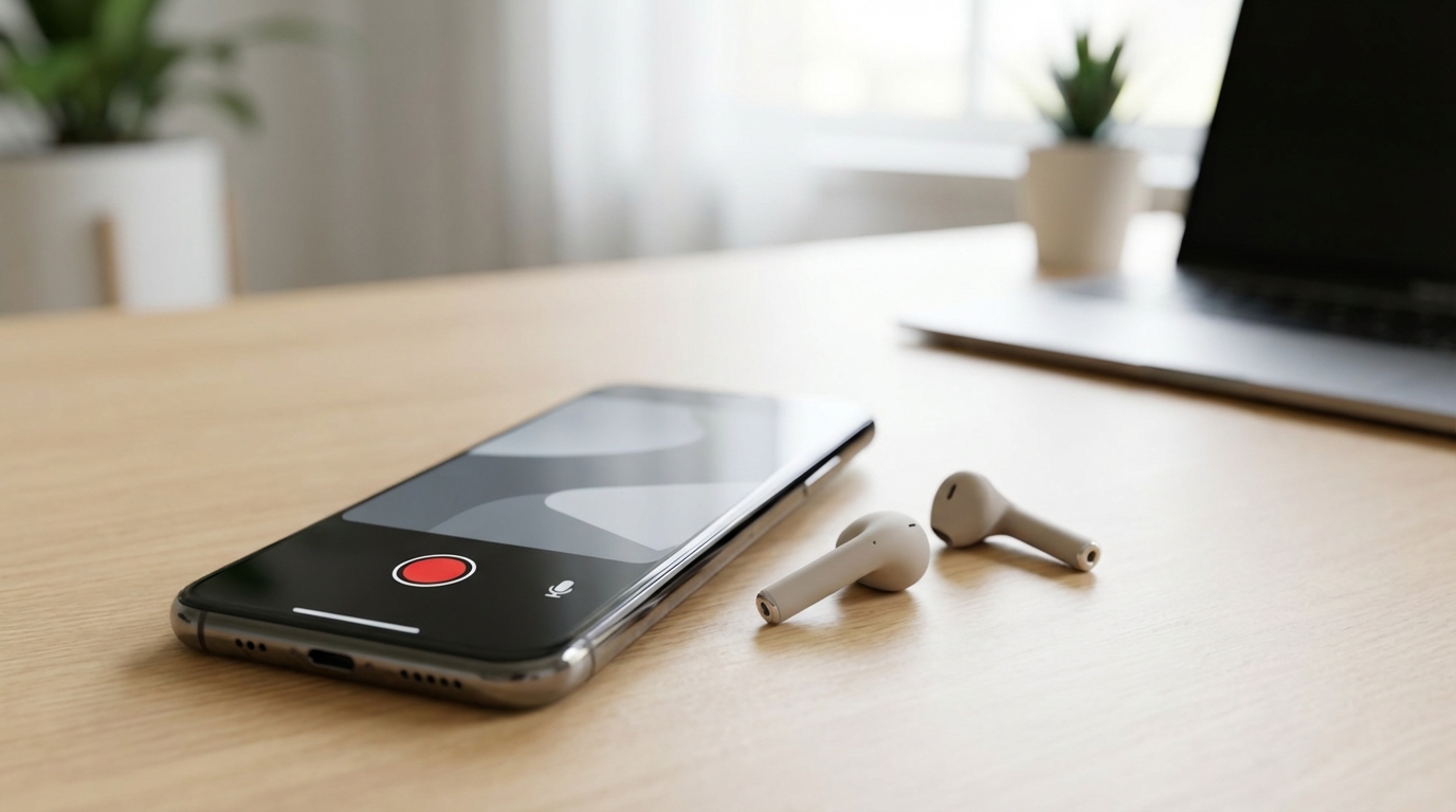 iPhone’da Ekran Kaydı Alma ve Ses Ayarları